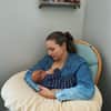 Naturepedic Nursing Pillow with Waterproof Cover image