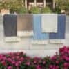 St Geneve Freya Wool and Cashmere Throw image