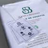 Sleep and Beyond Organic Cotton Percale Duvet Cover Set image