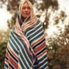 Dawn Stripe Organic Beach Towel image