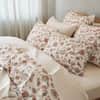 Viola Organic Print Duvet Cover image