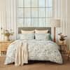 Viola Organic Print Duvet Cover image