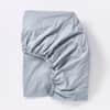 Organic Crinkled Percale&trade; Fitted Sheet image