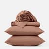 Organic Crinkled Percale&trade; Sheet Set image