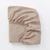 Organic Crinkled Percale&trade; Fitted Sheet image