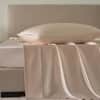Charmeuse Silk Flat Sheet - Machine Washable image