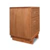 Contemporary Cable 3-Drawer Nightstand image