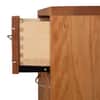 Contemporary Cable 3-Drawer Nightstand image