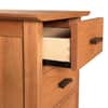 Contemporary Craftsman 3-Drawer Nightstand image