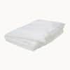 Eva White Silk Duvet Cover image