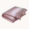 Vintage Pink Silk Duvet Cover image