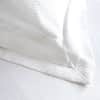Eva White Silk Duvet Cover image
