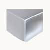 Silver Grey Silk Fitted Sheet image