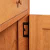 Heartwood Shaker 1-Drawer Nightstand with Door image