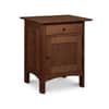 Heartwood Shaker 1-Drawer Nightstand with Door image