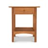 Heartwood Shaker 1-Drawer Open Shelf Nightstand image