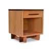 Modern American 1-Drawer Enclosed Shelf Nightstand image