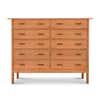 Modern Craftsman 10-Drawer Dresser image