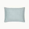 Rattan Blue Silk Piped Pillowcase image
