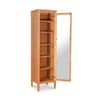 Vermont Shaker Narrow Bookcase with Mirror image