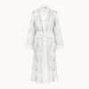Forget Me Not Silk Dressing Gown image