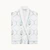 Forget Me Not Silk Dressing Gown image