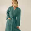 Unisex Organic Waffle Robe image