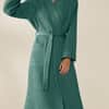 Unisex Organic Waffle Robe image