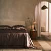 Mocha Silk Fitted Sheet image