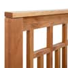 Modern American Trellis Low Footboard Bed image