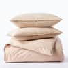 Organic Crinkled Percale&trade; Duvet Set image