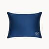 Silk Travel Pillow - Navy image