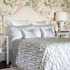 Rattan Blue Silk Flat Sheet image