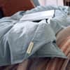 Organic Crinkled Percale&trade; Duvet Cover image