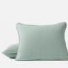 Cascade Organic Matelasse Sham image