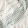 Rippled Stripe Organic Duvet Cover image