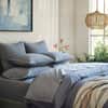 Topanga Organic Matelasse Striped Throw image