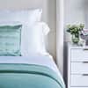 White Silk Flat Sheet image