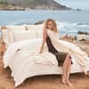 Cascade Organic Matelasse Coverlet image