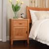 Andover Modern 1-Drawer Nightstand with Door image