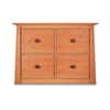 Cherry Moon 4-Drawer File Credenza image