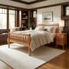 Contemporary Craftsman High Footboard Bed image