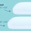 Hybrid Snow Pillow Double Pack image