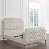 Ashville Upholstered Bed with Footboard image