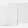 Diamond Shag Organic Bath Rug image