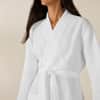 Unisex Organic Waffle Robe image