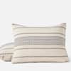 Rippled Stripe Organic Sham image