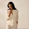 Women's Isla Organic Cotton Long Sleeve Pajama Set image
