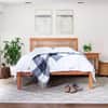 Modern American Trellis Low Footboard Bed image