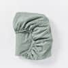 Organic Crinkled Percale&trade; Fitted Sheet image